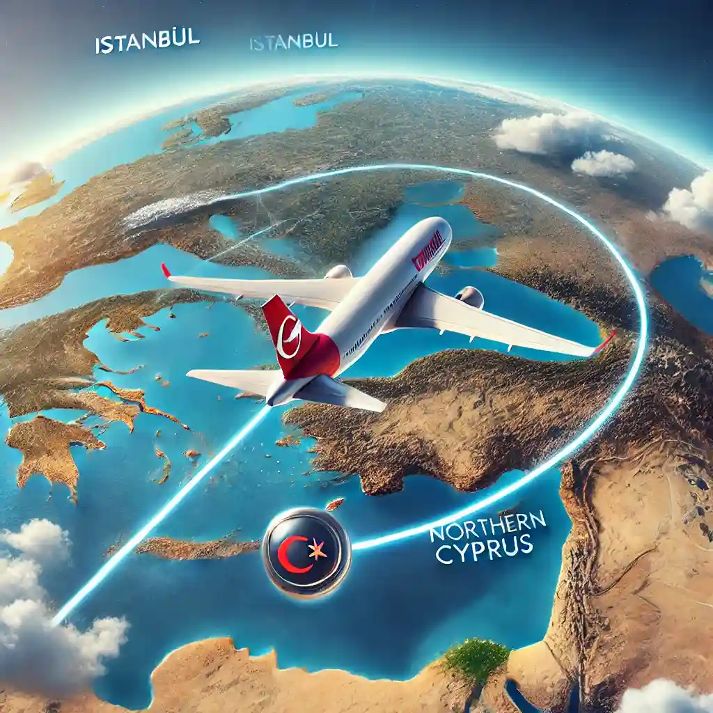 پرواز از استانبول به قبرس شمالی