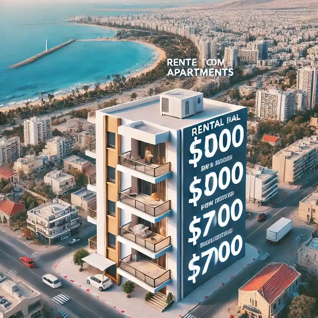 هزینه اجاره آپارتمان در نیکوزیا