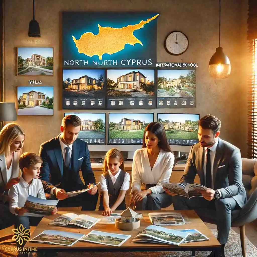 تیم مشاوره سایپرس اینتایم در حال ارائه خدمات تحصیلی و ملکی