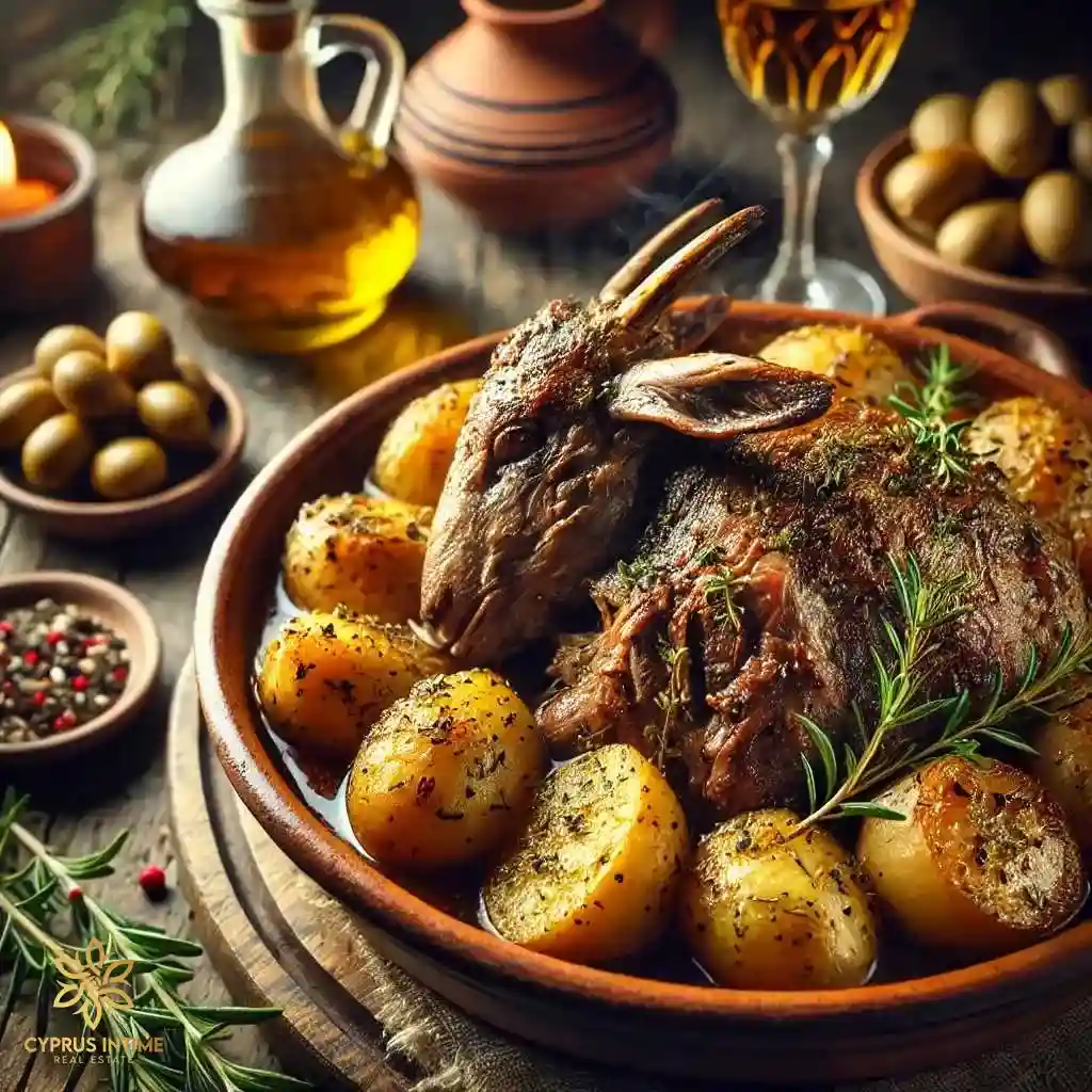 خوراک گوشت بره‌ی آرام‌پز شده کلفتیکو